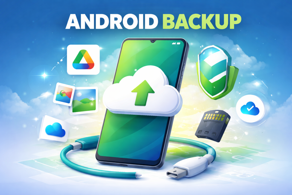 Android Backup: Symbolbild